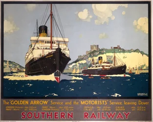 The Golden Arrow Service and the Motorists Service Leaving Dover